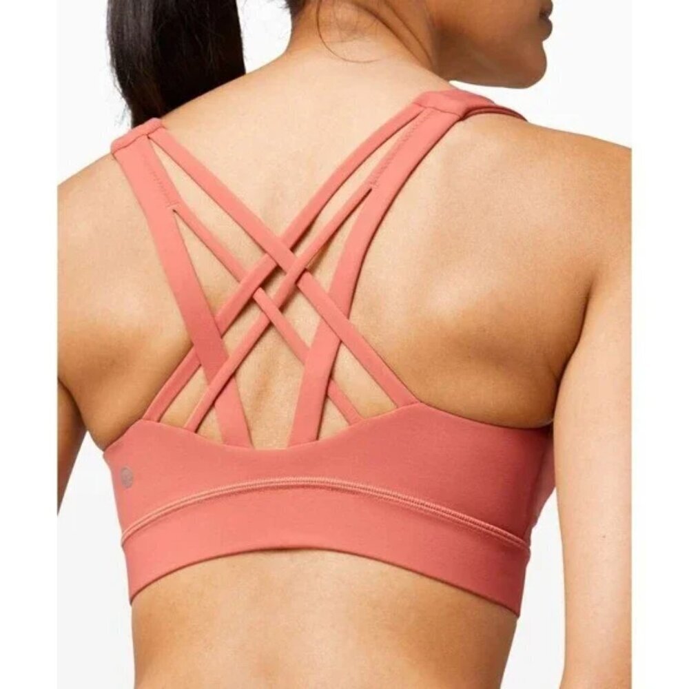 Lululemon Free To Be Elevated Bra *Light Support Rustic Coral Size 6